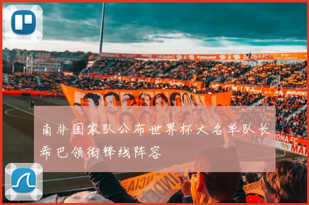 南非国家队公布世界杯大名单队长希巴领衔锋线阵容