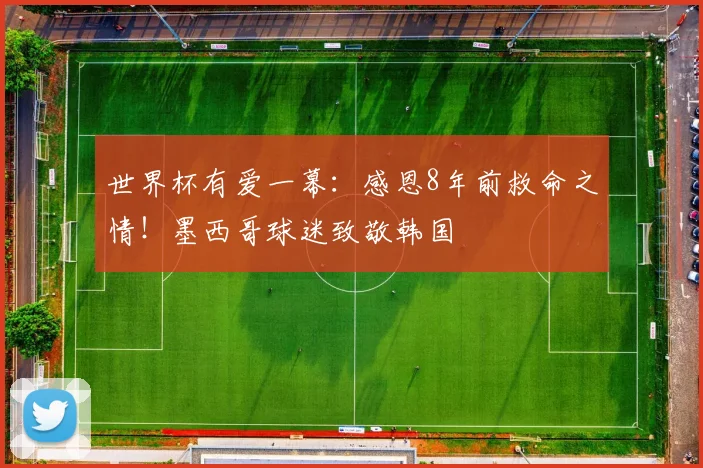 世界杯有爱一幕:感恩8年前救命之情!墨西哥球迷致敬韩国
